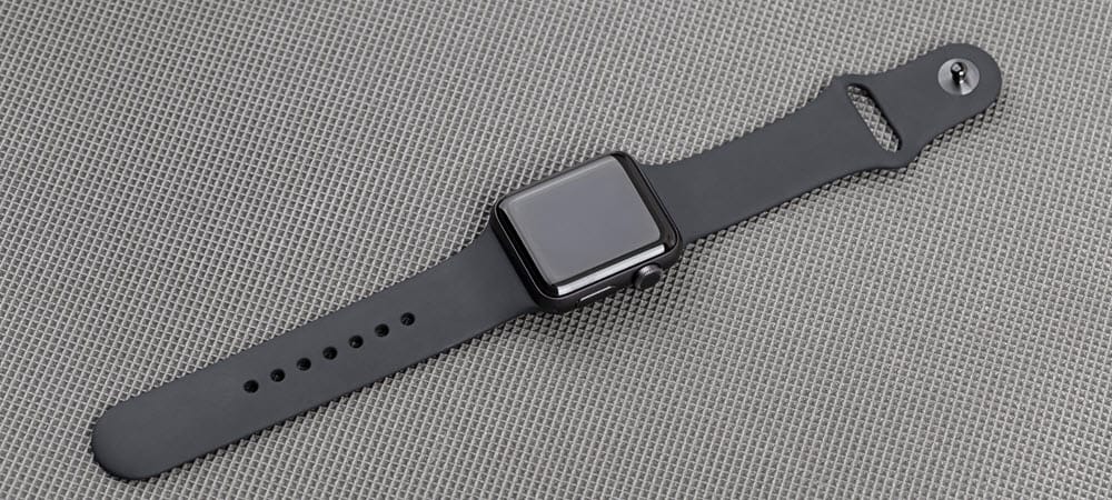 Apple Watch with sport band