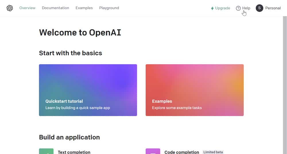 openai-help-menu