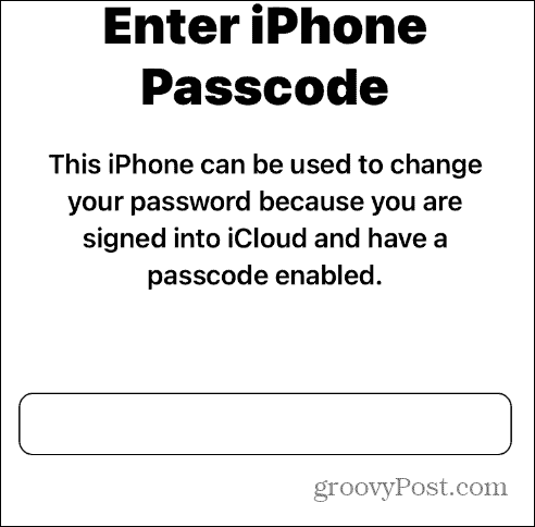 Change Your Apple ID Password