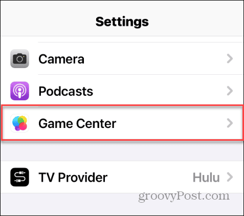 Game Center Name on iPhone