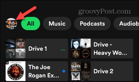 spotify profile icon