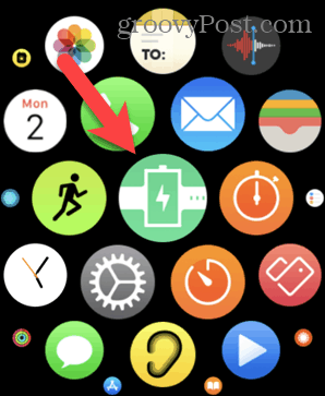 Honeycomb grid on Apple Watch