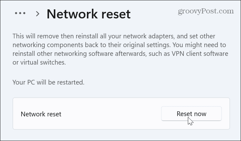 Fix Wi-Fi Not Showing