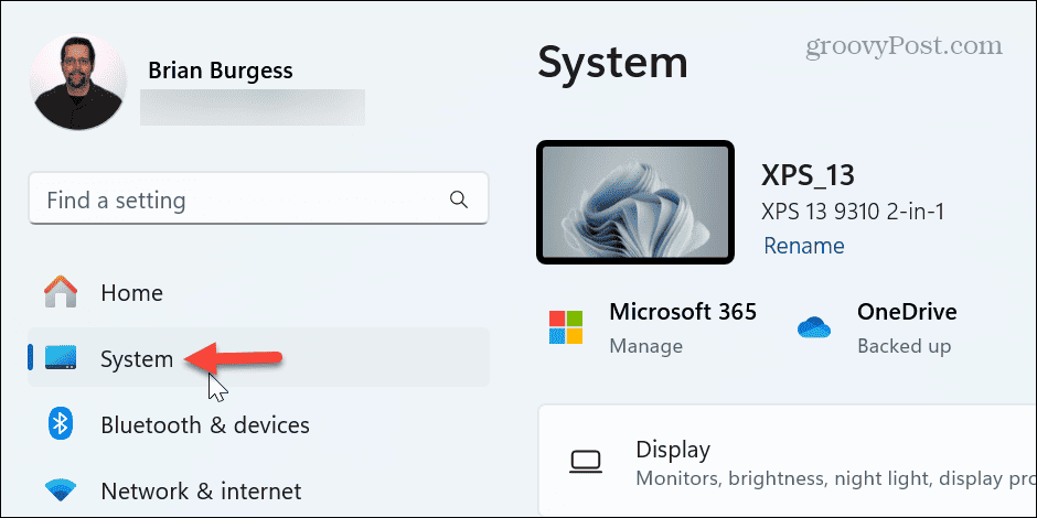 system settings windows 11