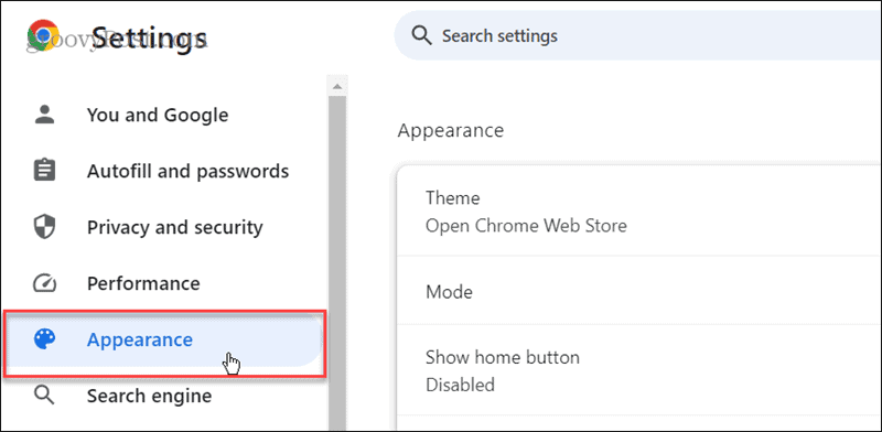 Default Zoom Levels in Google Chrome