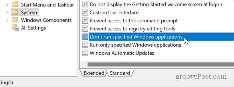 disable PowerShell on Windows 11