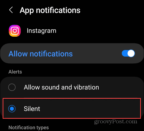 Stop Android Notifications 