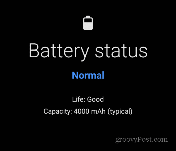 battery health good samsung galaxy