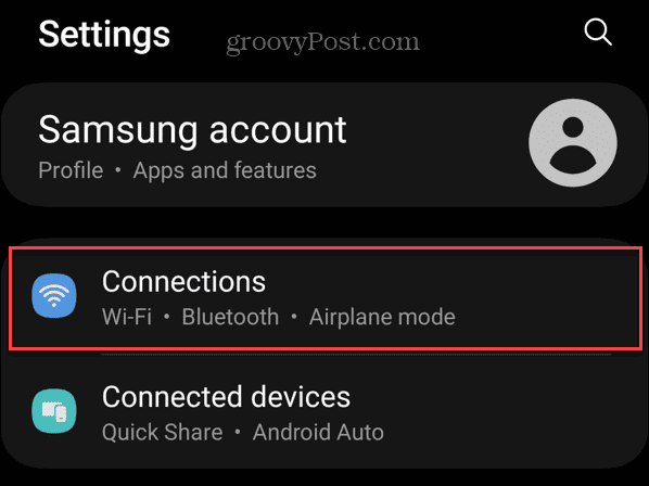 forget a Wi-Fi Connection on Android