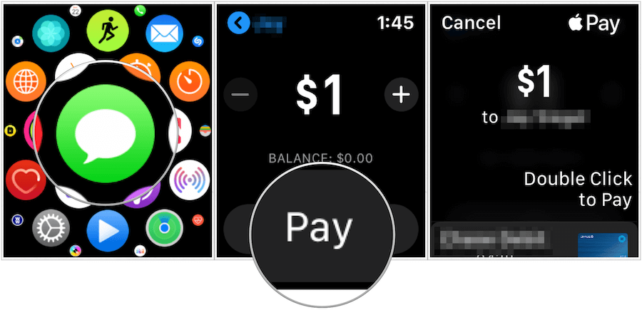 Apple Pay on Apple Watch