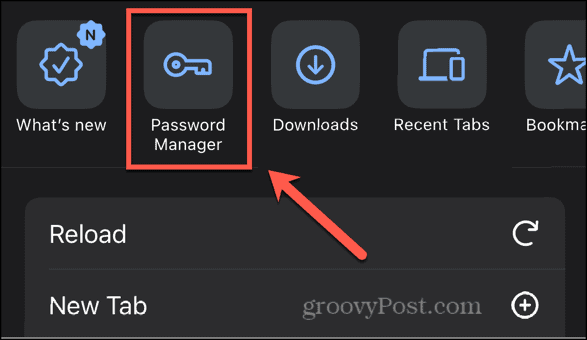 chrome password manager