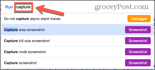 chrome developer tools capture search