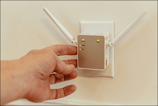Example of a WiFi extender