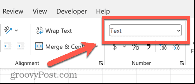 excel cell format