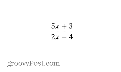 powerpoint converted fraction