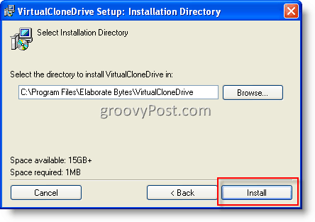 Mount ISO Image in Vista