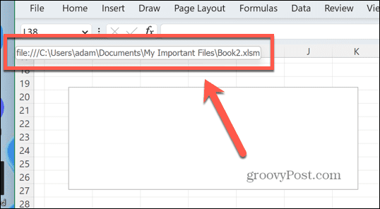 excel linked file