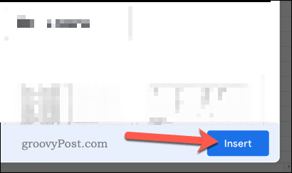 Selecting a destination for copied files in Google Sheets