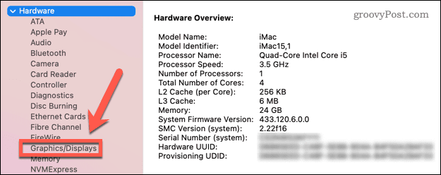 mac gpu and displays